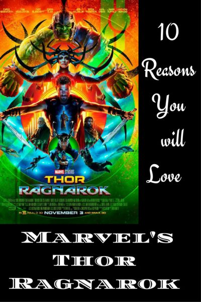 10 Reasons You will Love Marvel's Thor Ragnarok pin