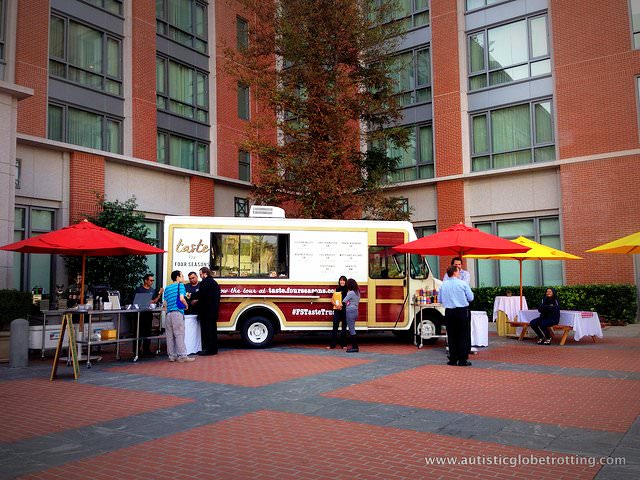 The Four Seasons Food Truck -parking