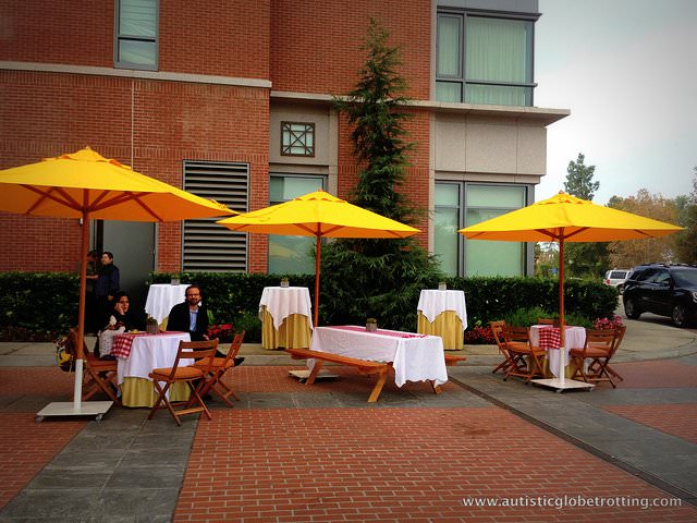 The Four Seasons Food Truck -dining area