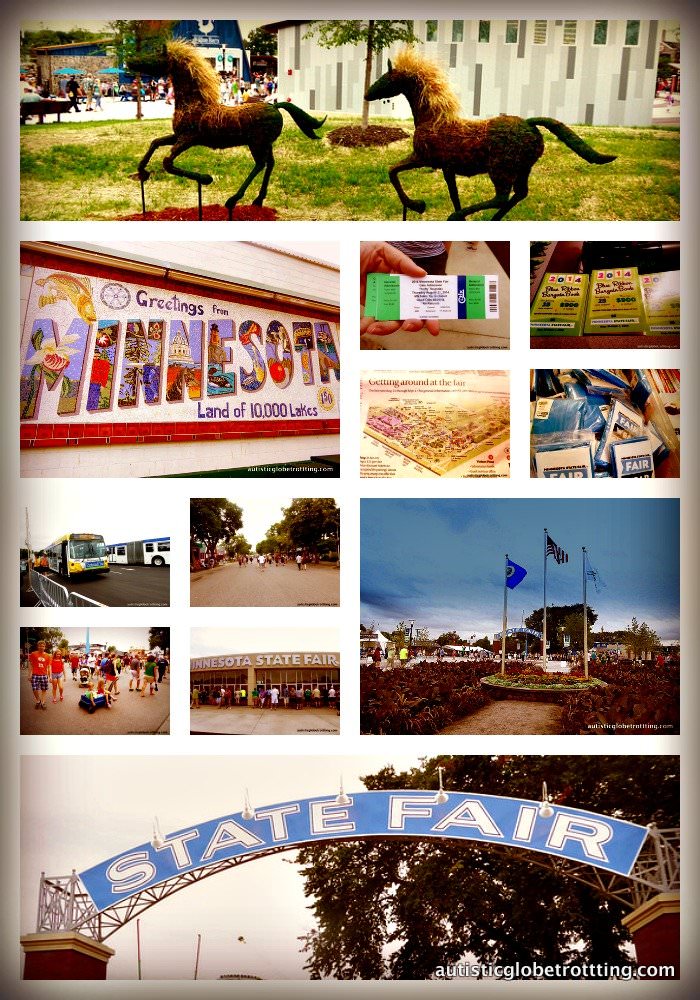 Taking your Kids with Autism to the Minnesota State Fair HORSES