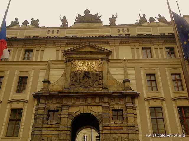 Taking Your Kids with Autism to Prague building
