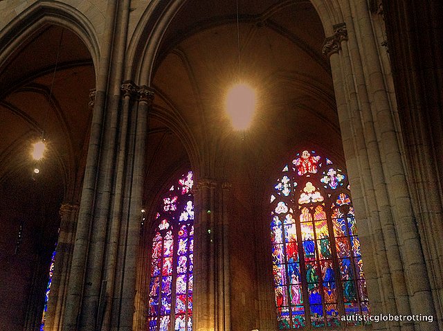 Taking Your Kids with Autism to Prague glass