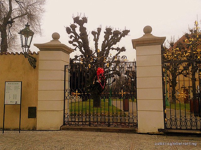 Taking Your Kids with Autism to Prague gate