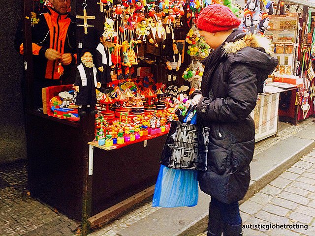 Taking Your Kids with Autism to Prague market