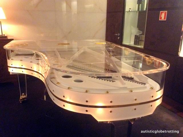 The Family friendly Sheraton Lisbon Portugal piano