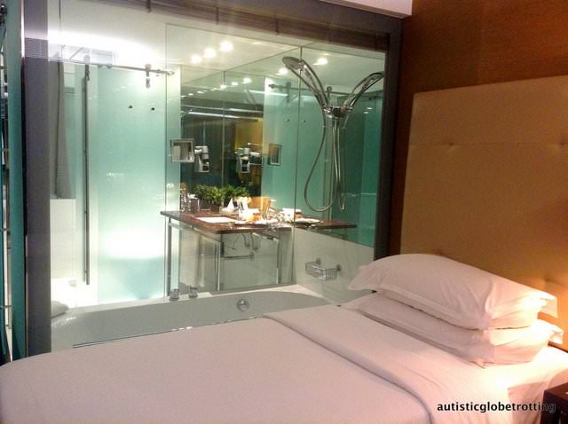 The Family friendly Sheraton Lisbon Portugal glass wall