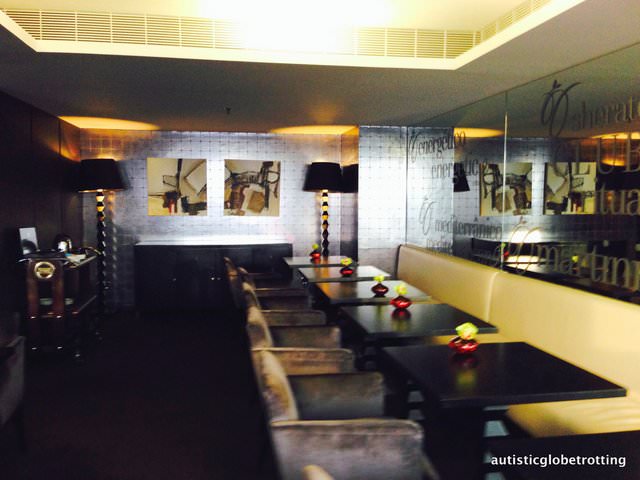 The Family friendly Sheraton Lisbon Portugal lounge decor