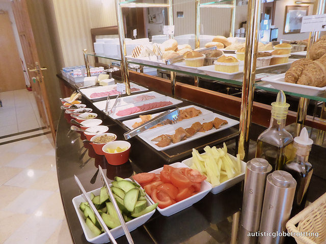 Review of The JW Marriott Bucharest Executive Lounge cold cuts