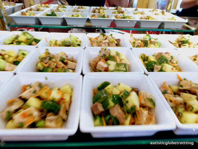 Review of The JW Marriott Bucharest Executive Lounge salads