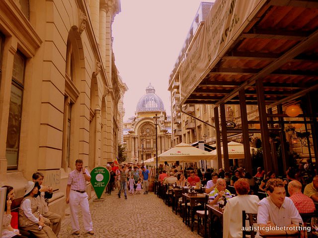 Visiting Bucharest –Our Top Autism Travel Spots street
