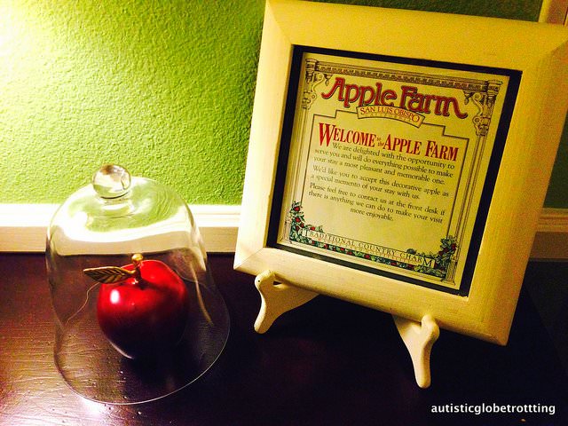 Family Fun at the Apple Farm Inn apple