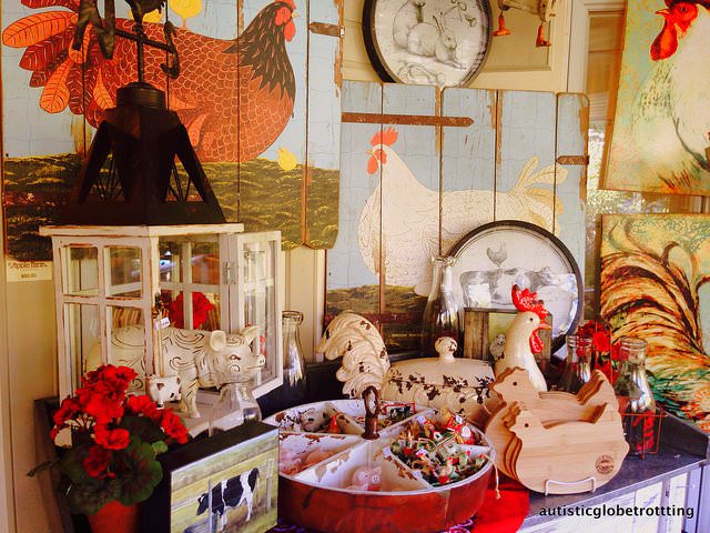 Family Fun at the Apple Farm Inn display