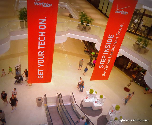 Taking your kids with Autism to the Mall of America escalators