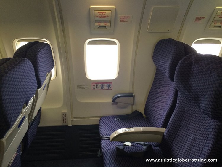 Airline Safety Tips to Practice with Kids exit row on uniited