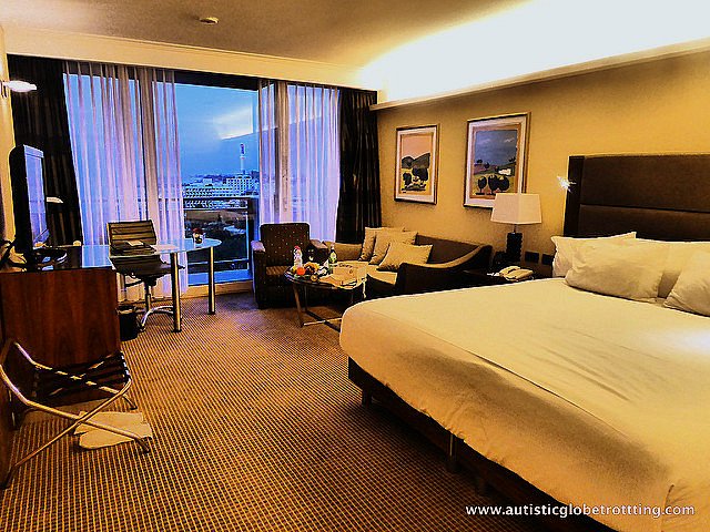 Luxury Family Stay at the Hilton Tel Aviv bed