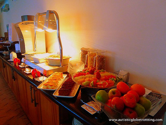 Summer Stay at the Tel Aviv Crowne Plaza Beach Hotel buffet