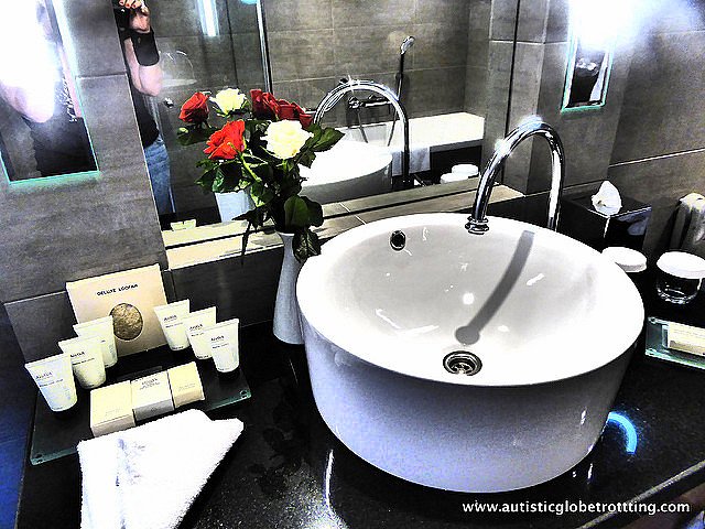 Luxury Family Stay at the Hilton Tel Aviv sink