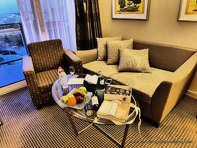 Luxury Family Stay at the Hilton Tel Aviv seating