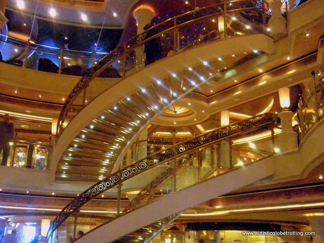 Eight Cruiseline Accommodations to Request When Traveling with Autism stair