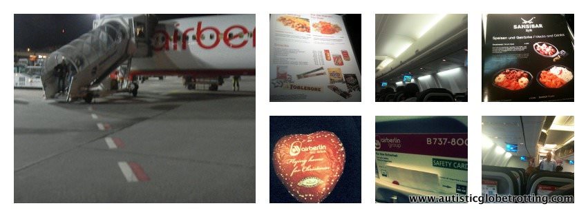 Budget Travel-Flying Air Berlin food