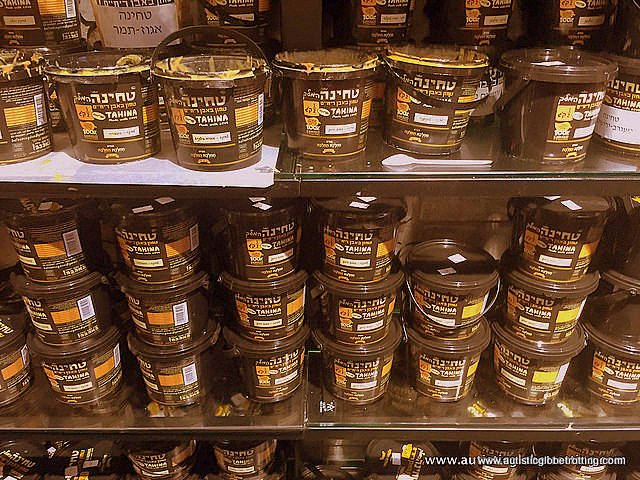Exploring Tel Aviv's New Food Market Sarona with Family gelato