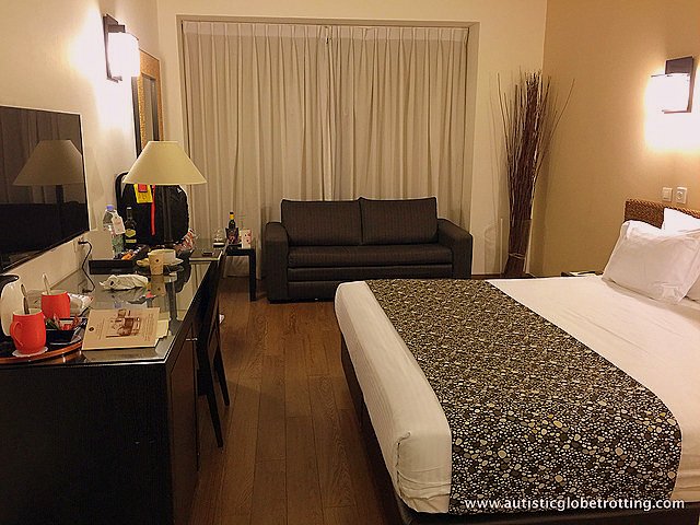 Staying with Family at the Vital Hotel Tel Aviv bed