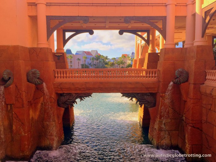 Family Fun at the Atlantis Paradise Island Resort arch