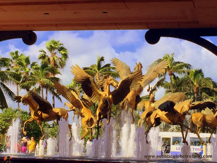 Family Fun at the Atlantis Paradise Island Resort horse