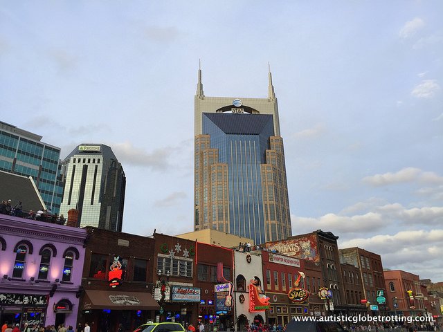 Family Fun in Nashville City building
