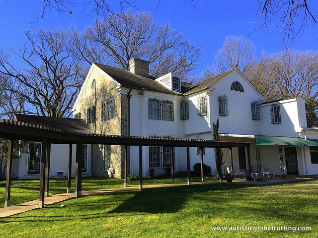 Visiting Graceland with Family in Memphis Tennessee house