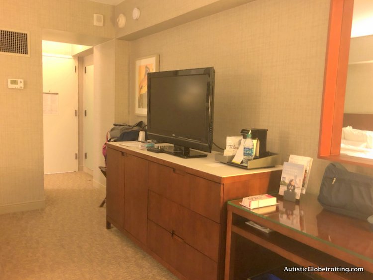 Our Family Friendly stay at the Westin San Francisco Airport Hotel dresser