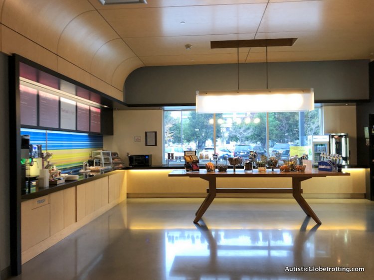 Family Fun Stay at the Aloft San Francisco Airport dining table