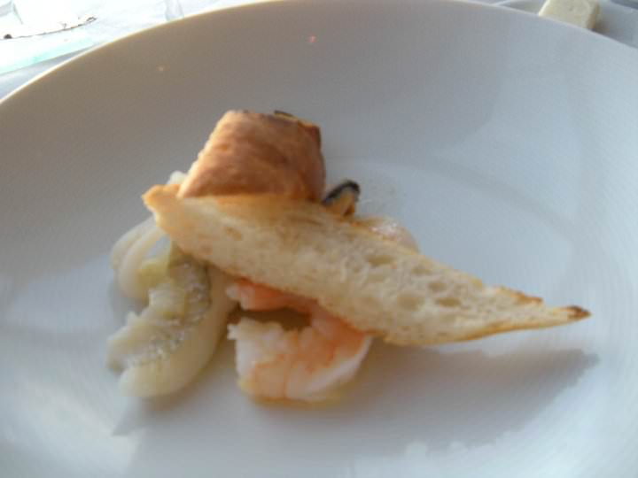 Mariner of the Seas Portofino restaurant shrimp