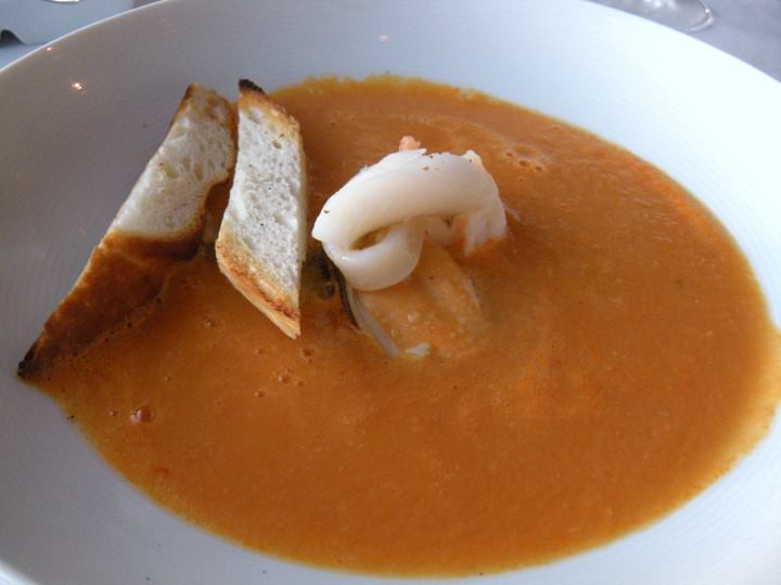 Mariner of the Seas Portofino restaurant soup