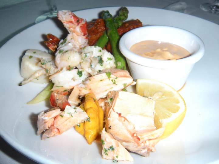 Mariner of the Seas Portofino restaurant entree