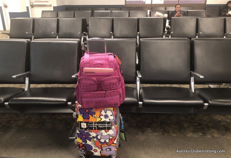 Alaska Airlines Exceeds Expectations Despite a 2 Hour Delay empty termina at flight