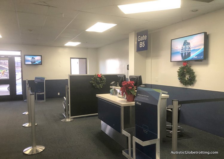 Alaska Airlines Exceeds Expectations Despite a 2 Hour Delay alaska airlines gate to check in