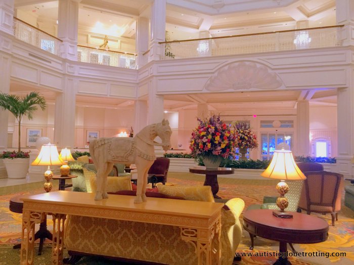 Our Family Stay at Disney's Grand Floridian lobby