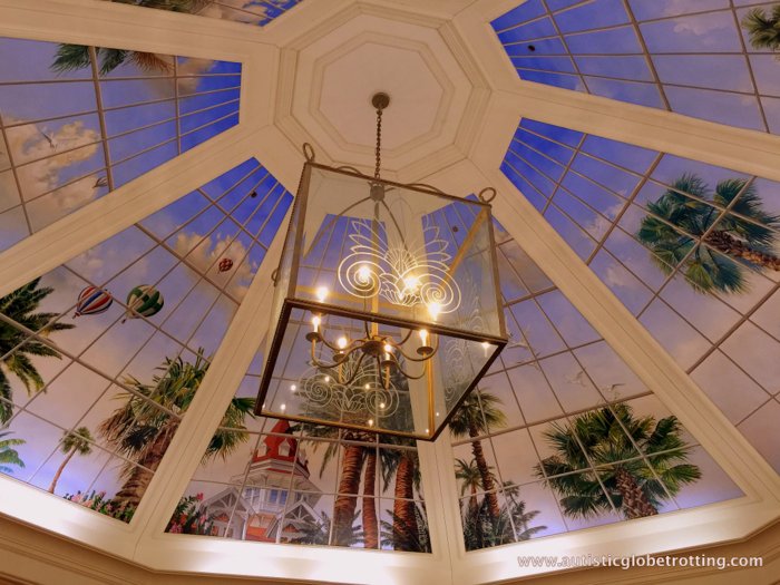 Our Family Stay at Disney's Grand Floridian ceiling