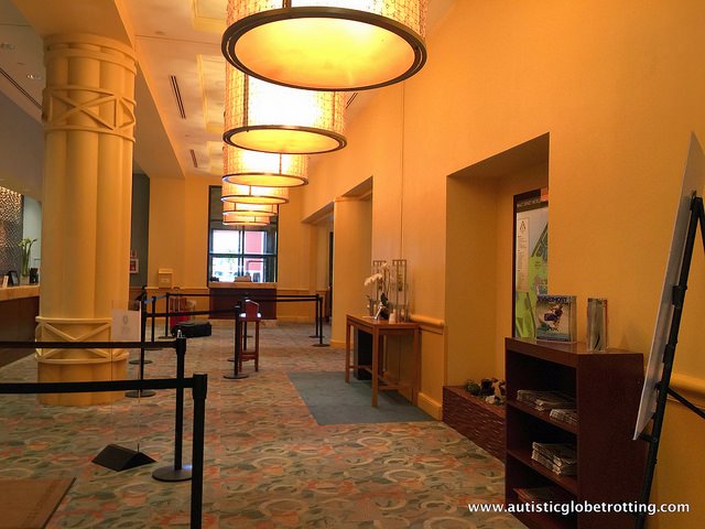 Family Friendly Stay at the Walt Disney World Swan Hotel hall