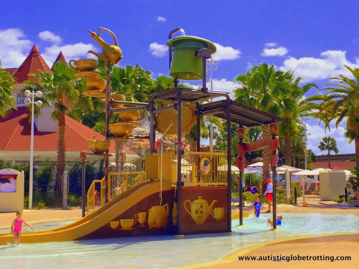 Our Family Stay at Disney's Grand Floridian playground