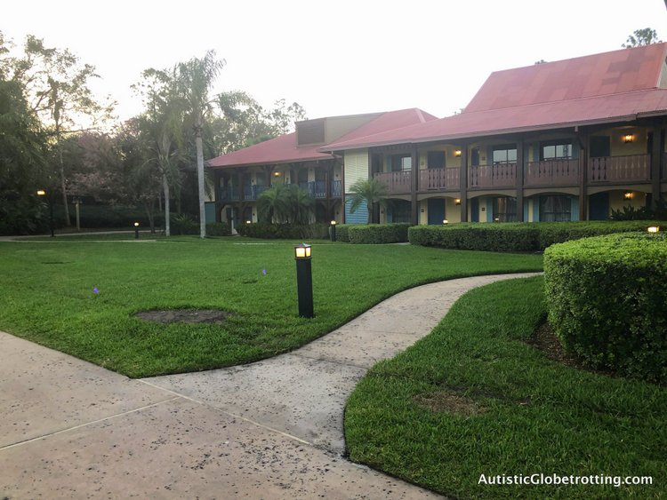 Disney Coronado Springs Resort Tips for Families casita eight building