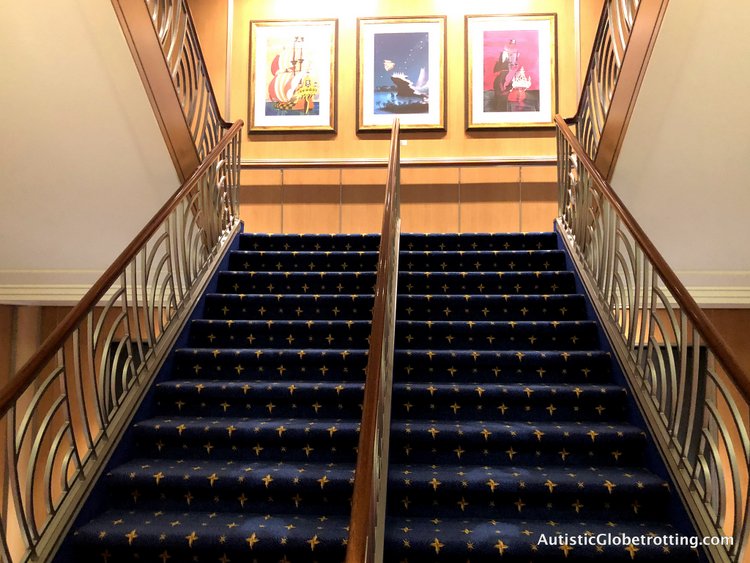 staircase on disney dream