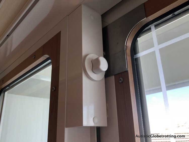 Is a Disney Dream Deluxe Family Oceanview Stateroom worth the splurge? lock on sliding door