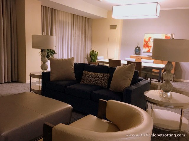 Family Friendly Stay at the Walt Disney World Swan Hotel room