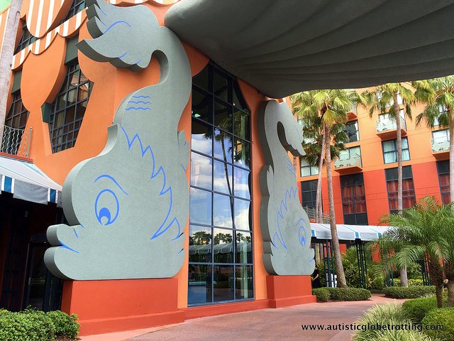 Family Friendly Stay at the Walt Disney World Dolphin Hotel door