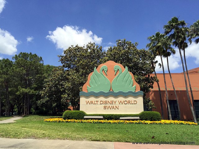 Family Friendly Stay at the Walt Disney World Swan Hotel swan