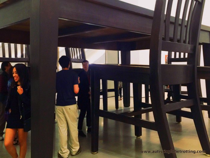 Taking Kids to the Los Angeles Broad Museum chair
