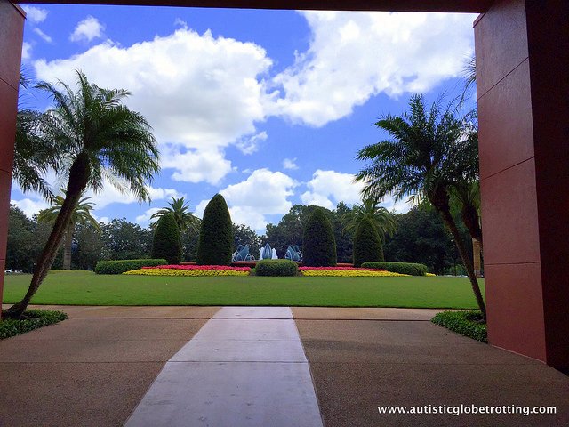 Family Friendly Stay at the Walt Disney World Swan Hotel sky
