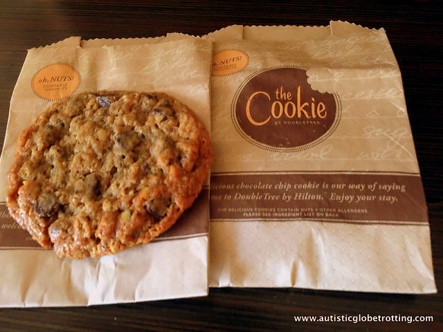 Family Stay at the DoubleTree Los Angeles cookie